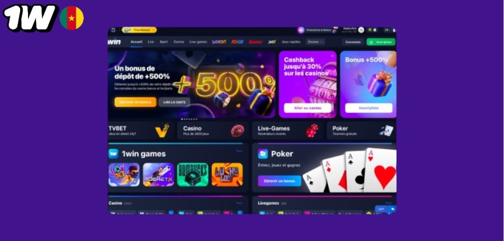 Comment commencer à jouer sur le casino 1Win en ligne