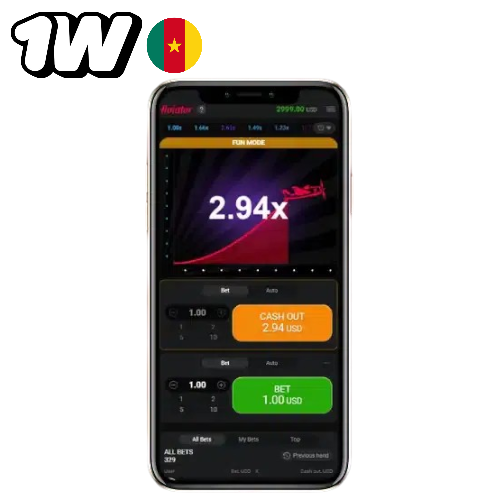 1Win Aviator: Jouer au jeu Aviator au Cameroun